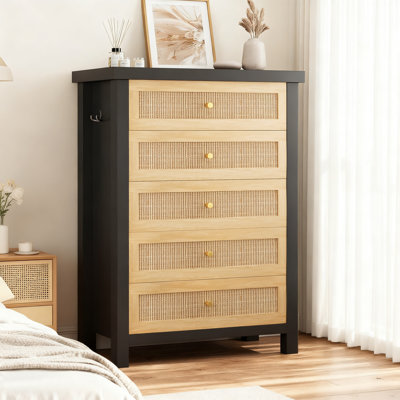 Commode 5 tiroirs Boho