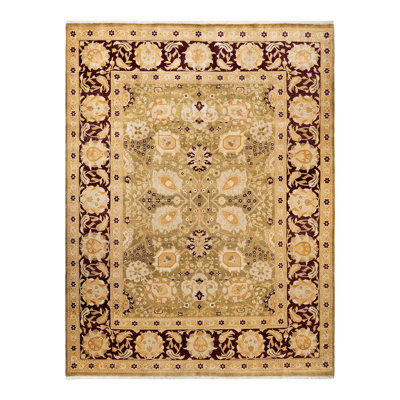 Tyanna One-of-a-Kind 9' 0" x 12' 4" Hand Knotted Area Rug