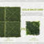 50cm Faux Evergreen Hedge