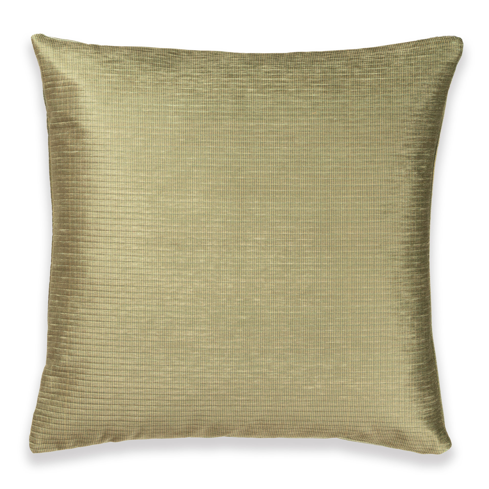 All Modern Wild Fern Stripe Throw Pillow, Square 16", Polyester
