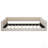 Upholstery Daybed With Side Storage Pocket, Beige - Comfortable And Functional For Any Room-744622550-744622549