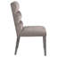 Chaise d'appoint de salle à manger en velours cendré Highmore (ensemble de 2)-878238365