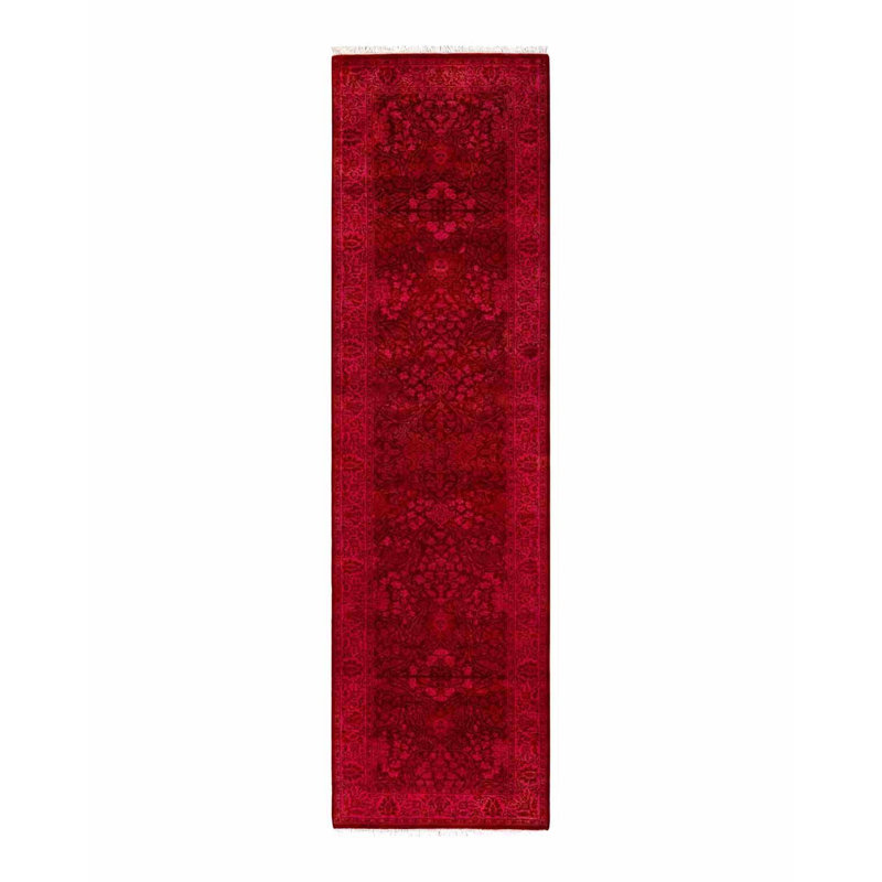 Fine Vibrance One-of-a-Kind 2' 7" X 9' 10" Hand Knotted Area Rug