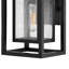 Republic Black 1 - Bulb Outdoor Wall Lantern-941703108-941703110