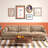130" L-Shaped Velvet Upholstered Sectional With Ottoman-1687317834