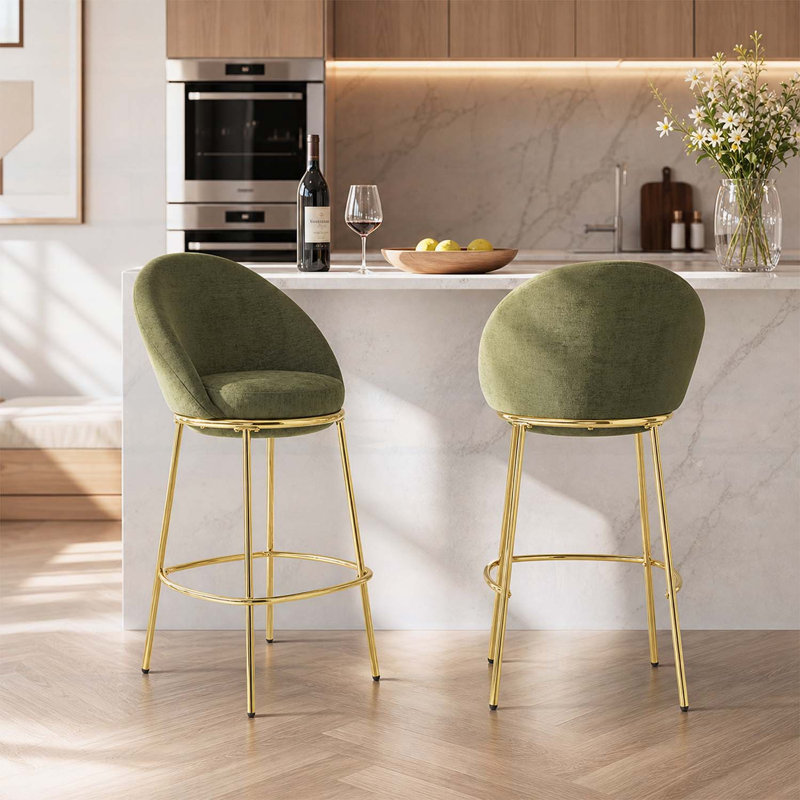 Tabouret de bar rembourré Celano
