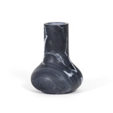 Jasper Marble Vase Small (Black)