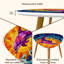 Ensemble de 2 tables gigognes Triangle