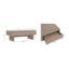 Table basse Ella de 47 po en moka (table incluse seulement)-1395980214