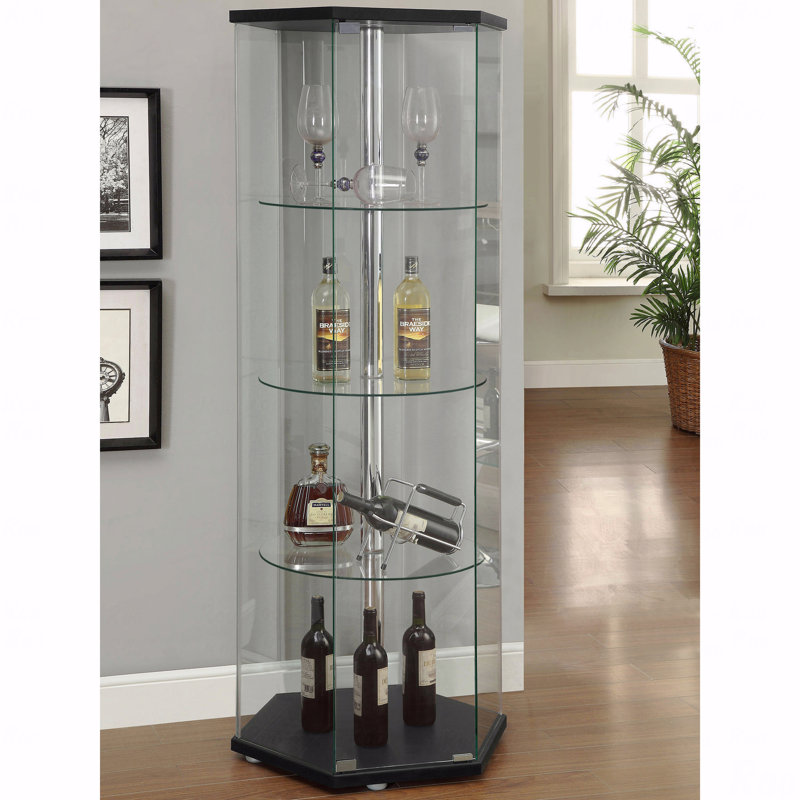 Armoire à 4 tablettes, Noir