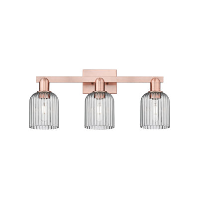 Bridal Veil 3 Light Bath Vanity Light