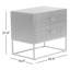 Nicky 2 - Drawer Nightstand-258282486