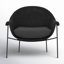 Chaise d'extérieur Melina - jacinthe noire-654994257