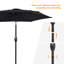 Parasol de marché 7 pi 2 po Kahoka-341684583