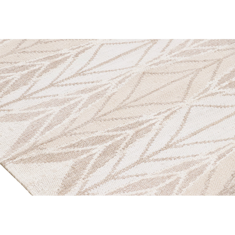 Rug & Kilim’S Oversized Scandinavian Style Rug With Geometric Patterns