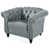 Gray Faux Leather