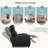 Ergonomic Massage Recliner Chair, 160° Manual Reclining Lounge Chair with 8 Modes & Remote Control-569041217