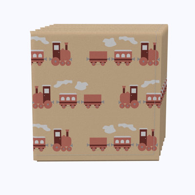 100% Cotton Geometric Square Napkin