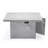 Chelsea Rectangle Aluminum Propane Smokeless Fire Pit Table with Hidden Fuel Tank-1138056779