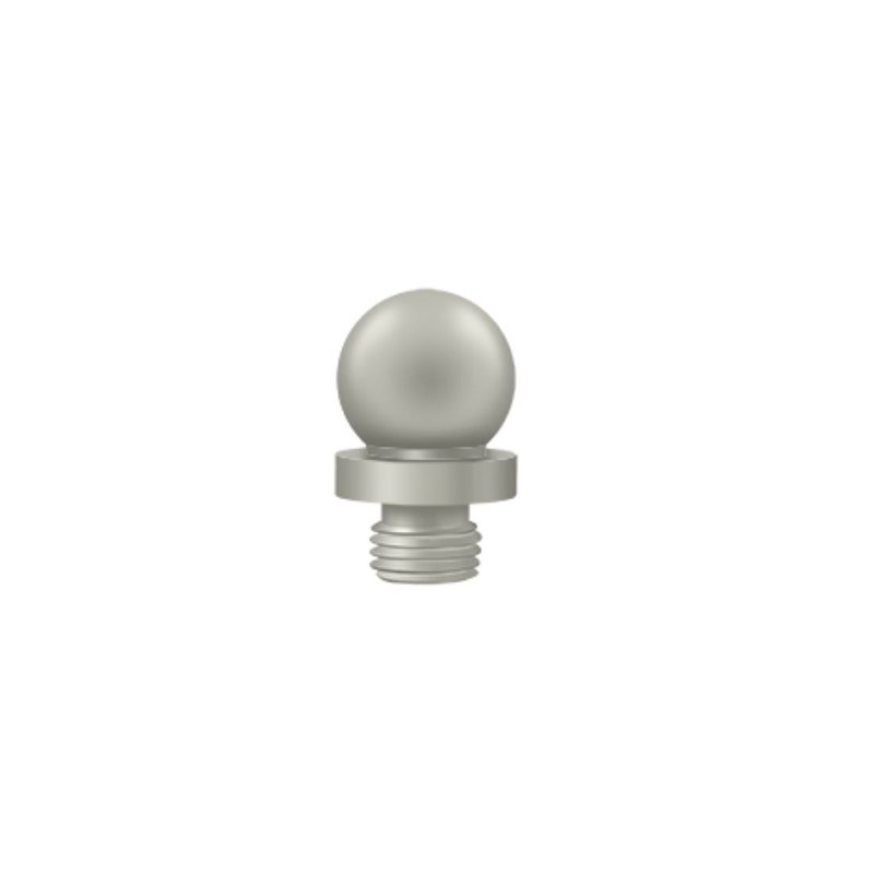 Deltana CBT1 Ball Tip; Lifetime Brass Finish, Brushed Nickel