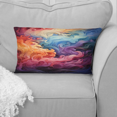 Opt Art Chromatic Delirium II - Op Art Printed Throw Pillow