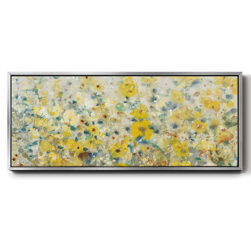 «Cheerful Garden II», toile encadrée, H 20 po x l 50 po
