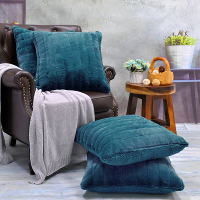 Super Mink Square Pillow Cover