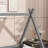 Tent-Shaped Floor Bed,Teepee Bed With Guardrails,Slats-854328845
