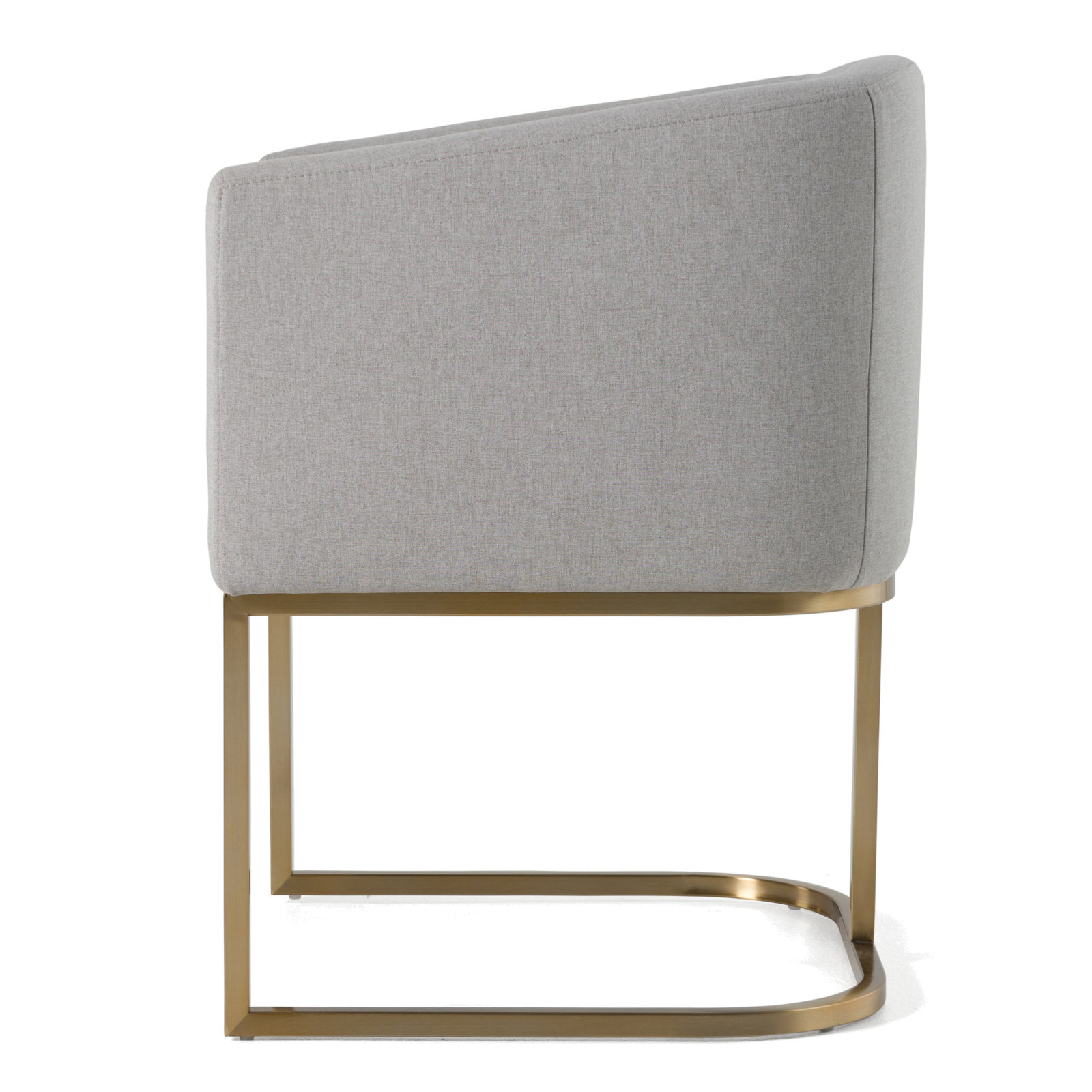 Echo Dining Armchair, Light Gray