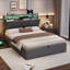 Metal Ottoman Storage Bed
