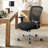 Lisabella 26.7" Wide Ergonomic Home Office Mesh Chair for 500LBS with Adjustable Lumbar Support