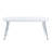 Patina White & Chrome Finish Coffee Table