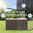 99 Gallon Waterproof Large Resin Deck Box Indoor Outdoor, Lockable Storage Container for Patio Furniture Cushions, Throw Pillows, Garden Tools-1659670283-1659670280