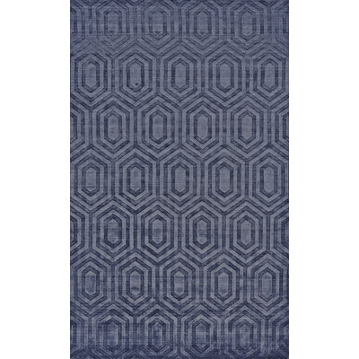 Tapis touffeté à la main à motif géométrique Brij
