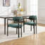 Ensemble de 2 chaises de salle à manger modernes, rembourrées Boucle-126494388