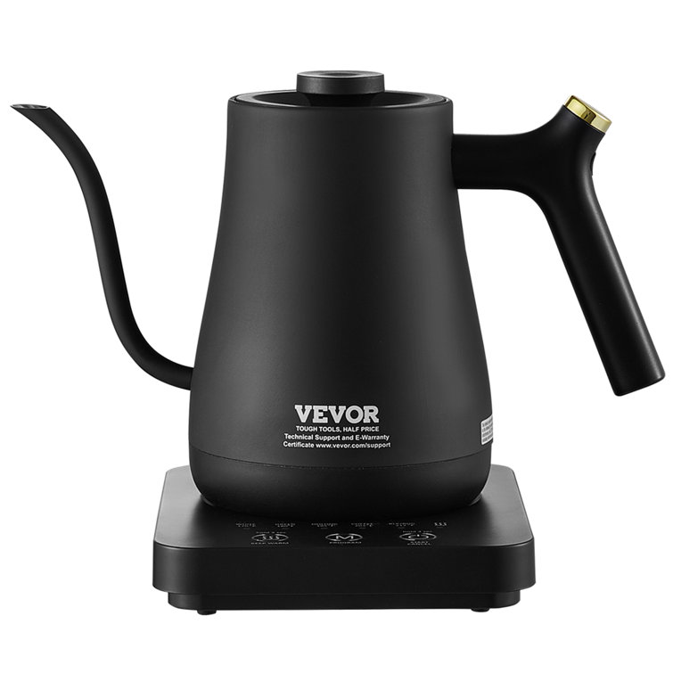 VEVOR Electric Gooseneck Kettle Gooseneck Pour Over Coffee Tea