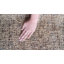 Tapis doré nomade en laine touffeté à la main Erric-201005475