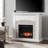 Norcott 45.75'' W White Electric Fireplace-1668497038