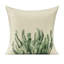 Searce Green Square Throw Pillow Cover