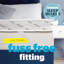 Silentnight Airmax 8cm Thick Breathable Mattress Topper-133289857