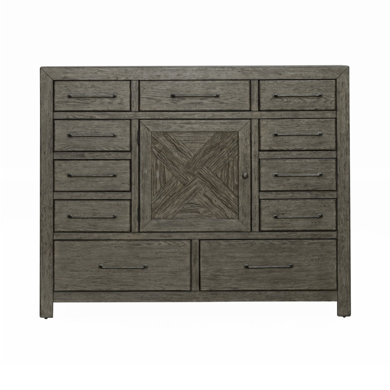 Jazaniah 11 Drawer 1 Door Chesser
