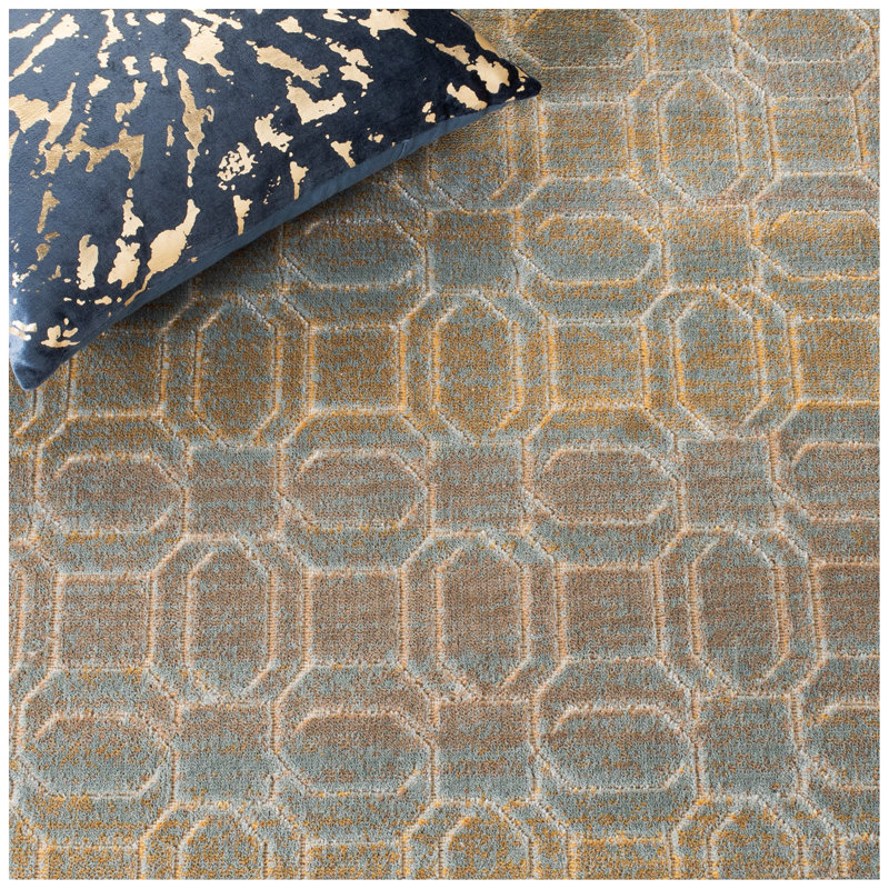 Braswell Performance Geometric Rug, Rectangle 5'3" x 7'6"