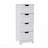 Freestanding Storage Cabinet With 4 Drawers