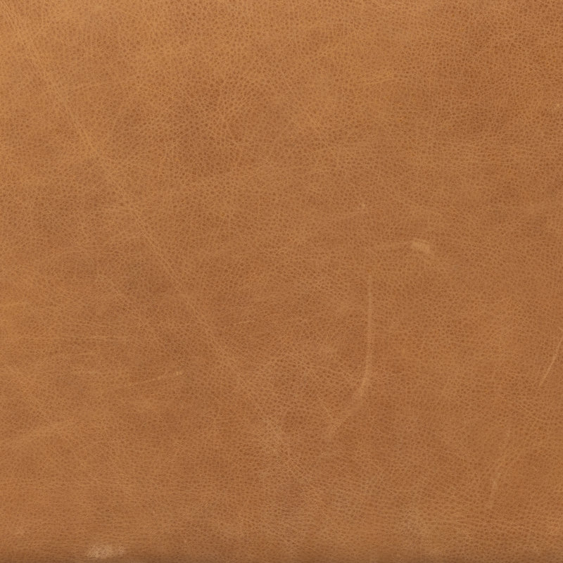 Evie Sofa, Palermo Cognac Genuine Leather