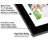 Picture Frame Set, 8 Pieces with Two 11x11, Two 8x8, and Four 4x4, Black
