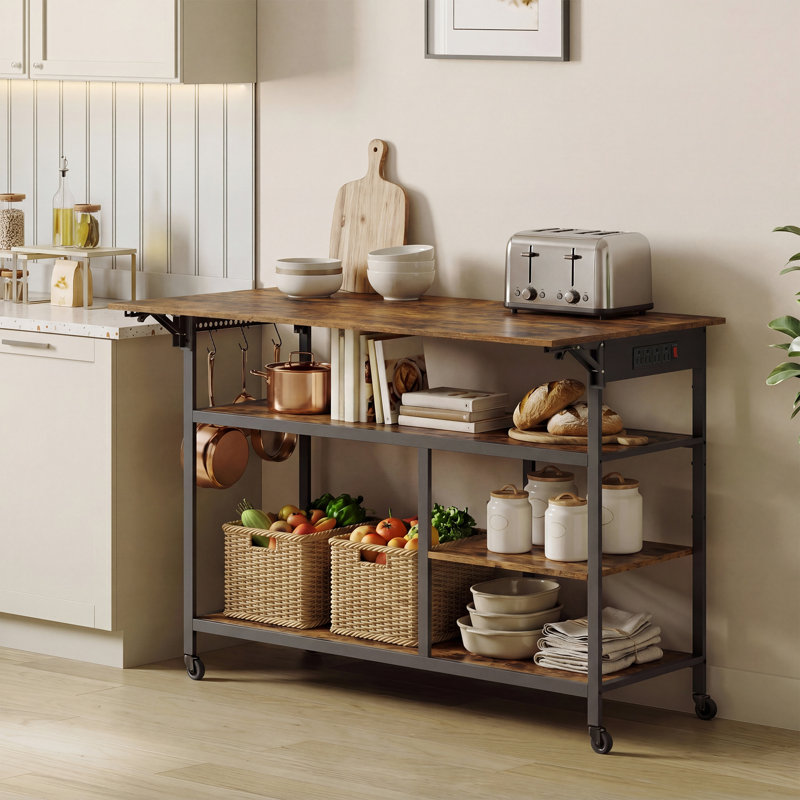 Kitchen Workbench With Extendable Worktop