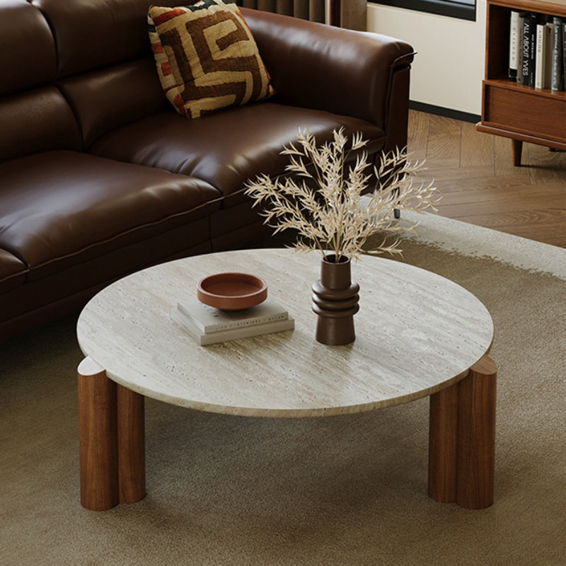 Table basse écologique et élégante, H 13,78 po x L 31,49 po x l 31,49 po