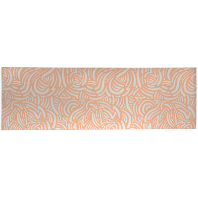 Cozy Swirl Non-Slip Outdoor Rug