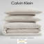 Calvin Klein Washed Percale Cotton Solid Comforter Set-1335429447-1278333973