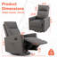 Canapé simple manuel inclinable Winback
